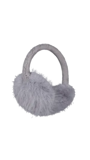 BARTS - Faux Fur Earmuffs In Grey