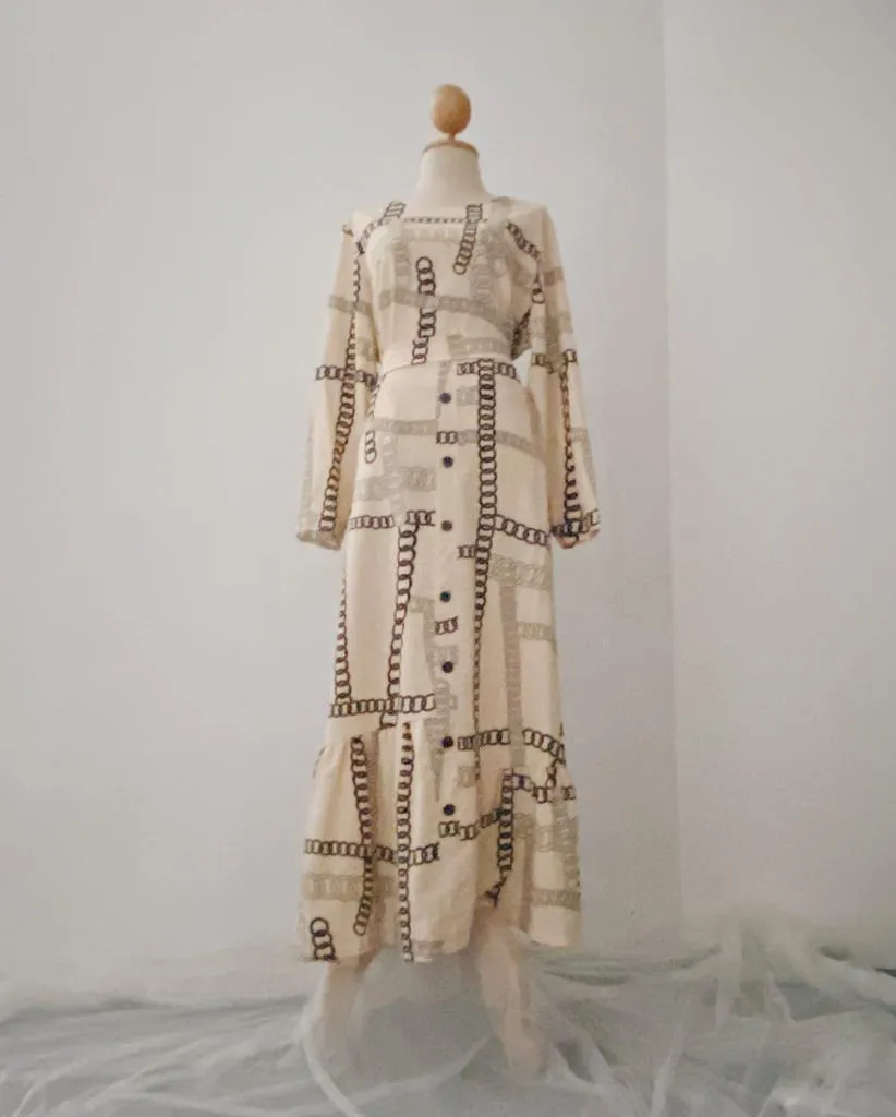 Button Skirt &amp; Top Set - Emily | Italian Crepe Elegance