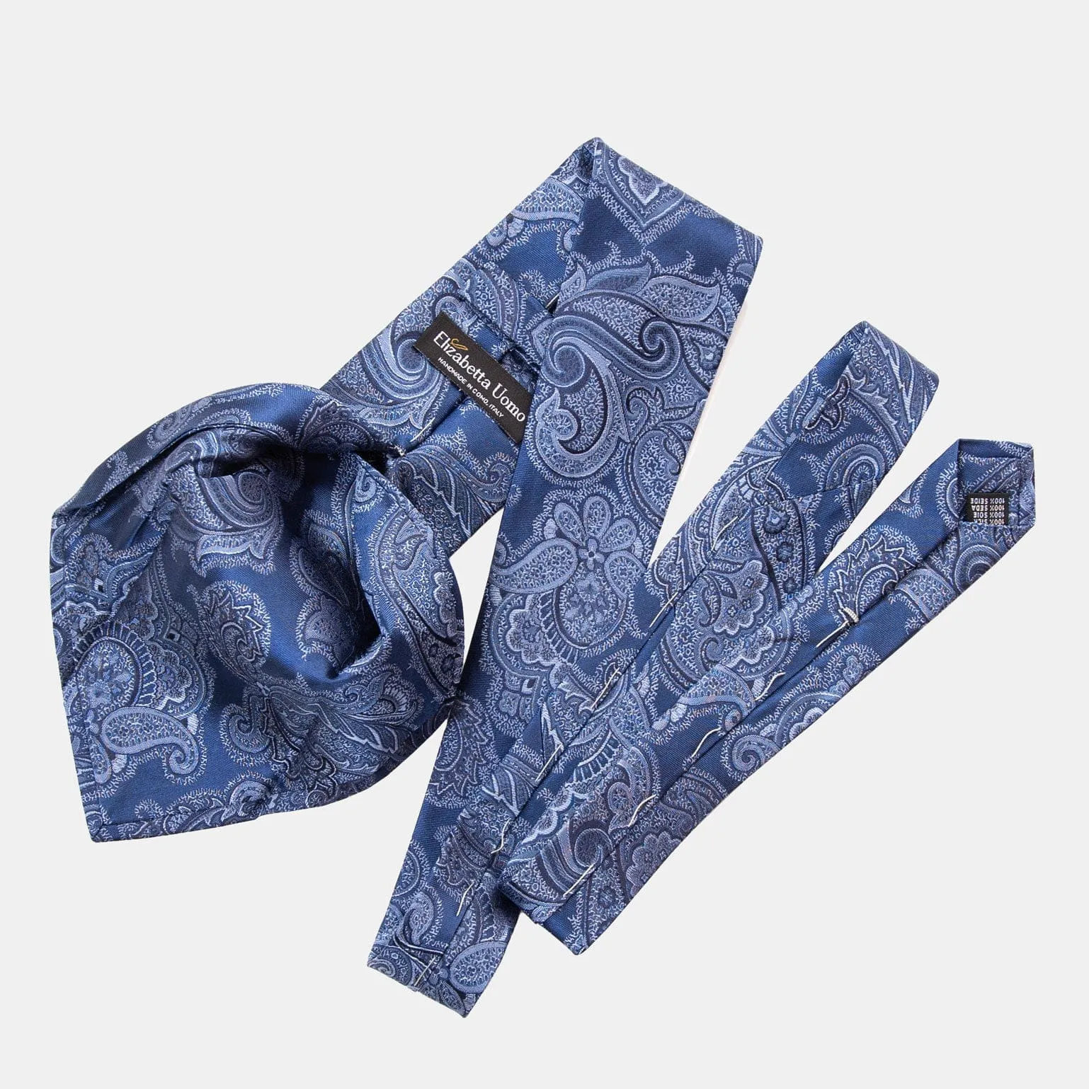 Cortina - Silk Jacquard Tie - Royal Blue