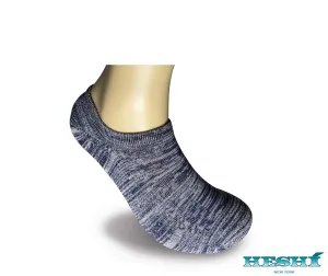 Heshí Invisible Liner Sock - Heathered Blue Heshí Invisible Liner Sock - Heathered Blue