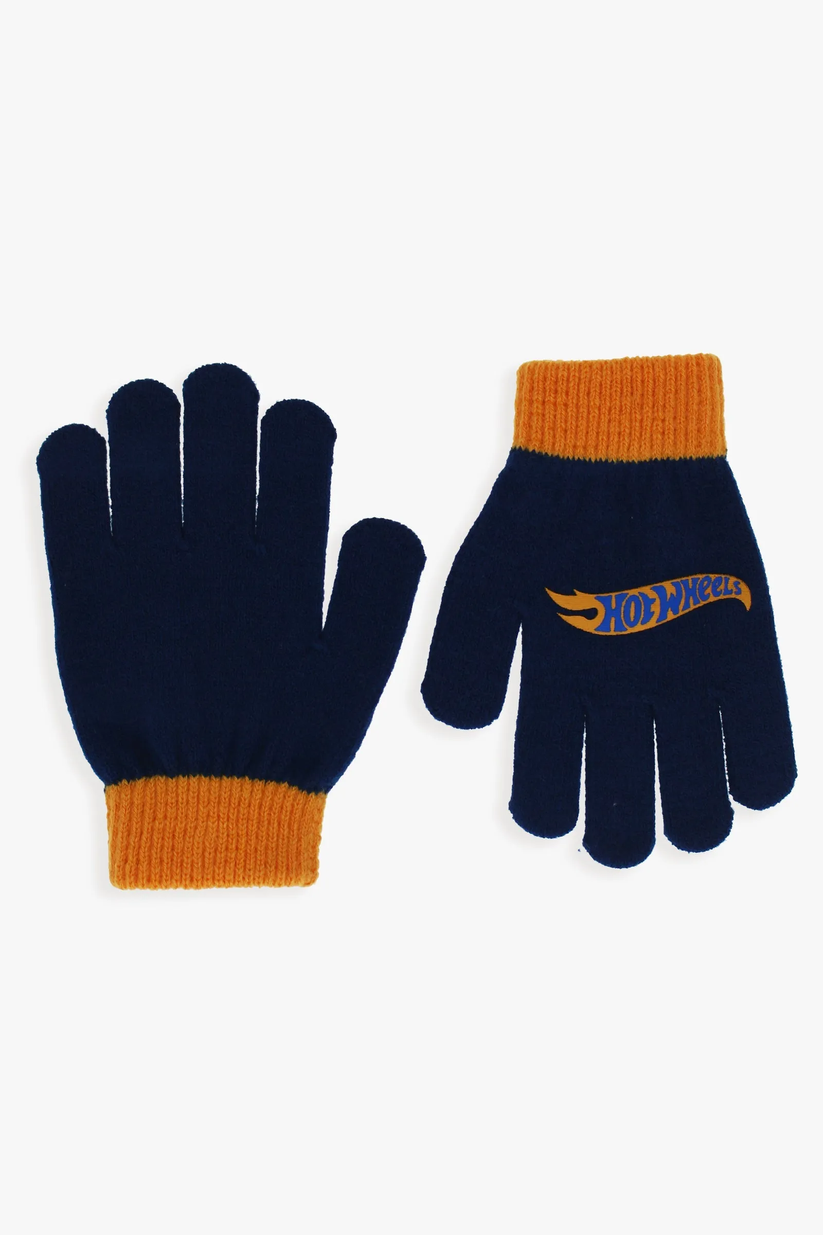 Hot Wheels Youth Boys Magic Winter Gloves | Kids Size 4-6T