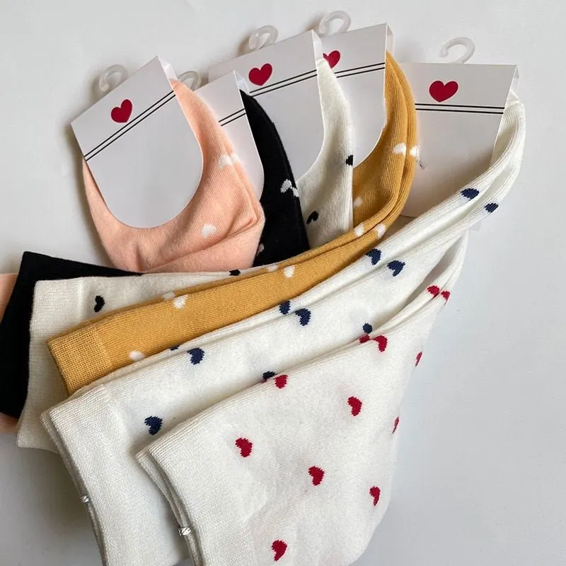 Long Cotton Printed Socks