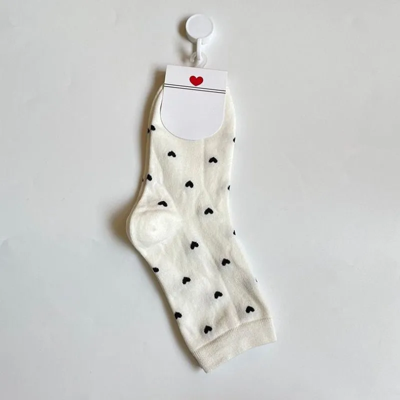 Long Cotton Printed Socks