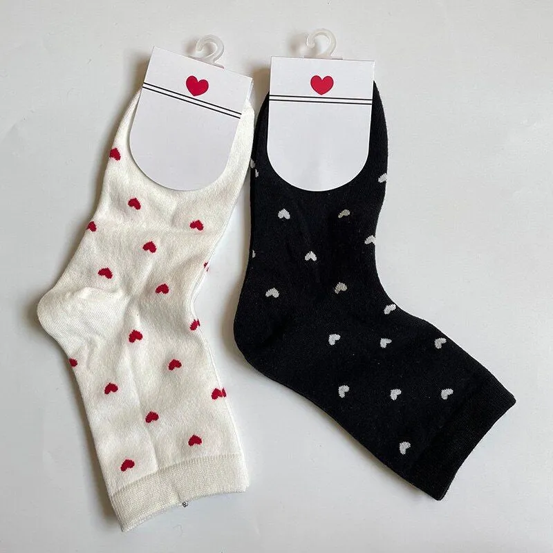 Long Cotton Printed Socks