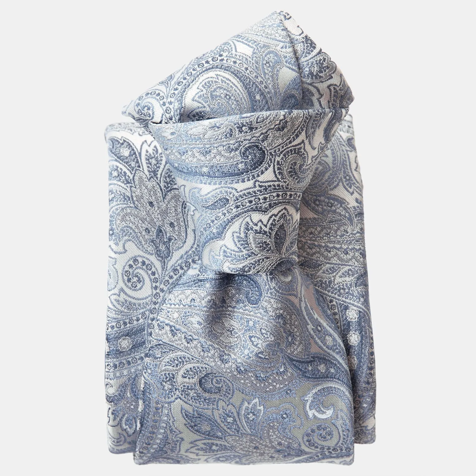 Montecarlo - Silk Jacquard Tie - Blue