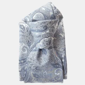 Montecarlo - Silk Jacquard Tie - Blue