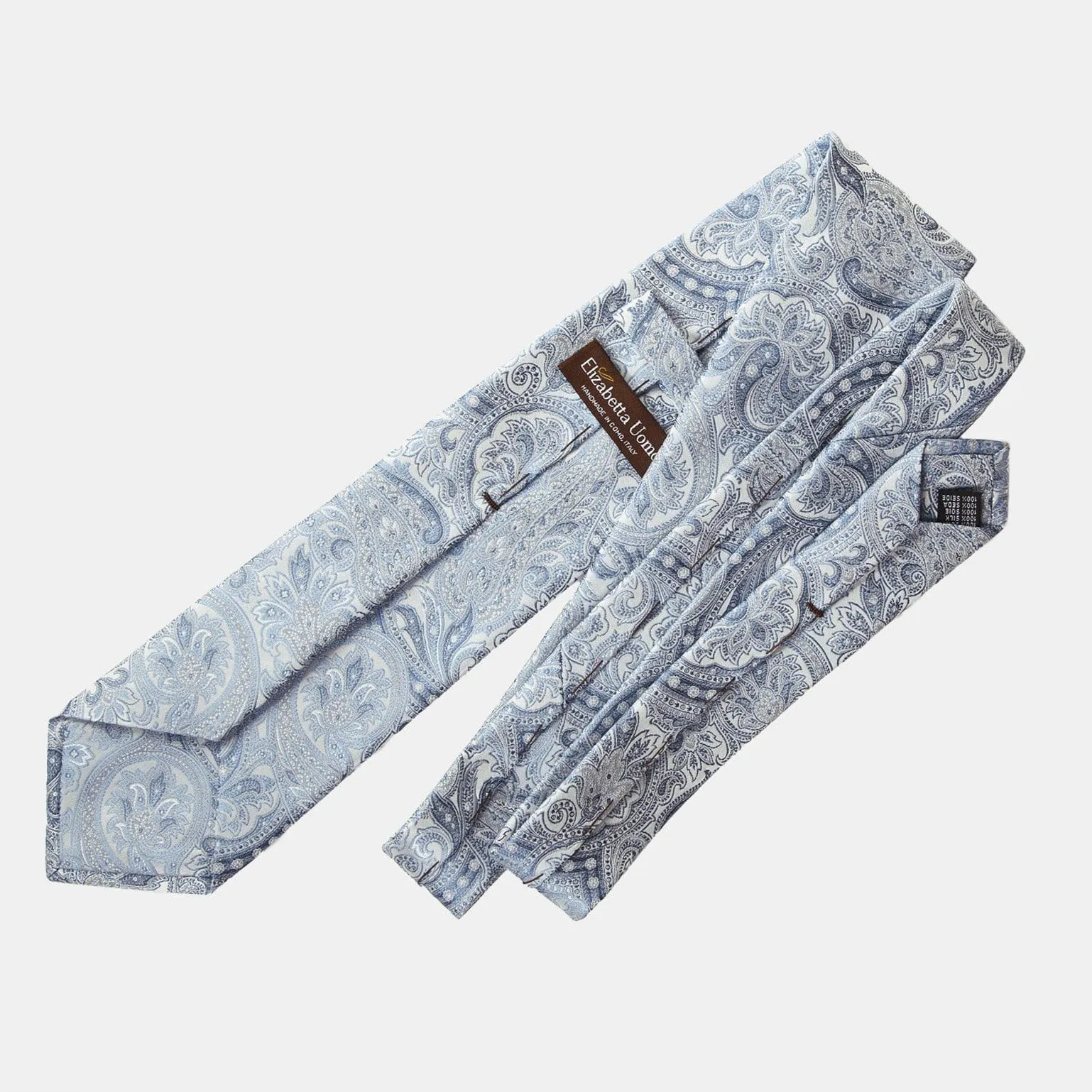 Montecarlo - Silk Jacquard Tie - Blue