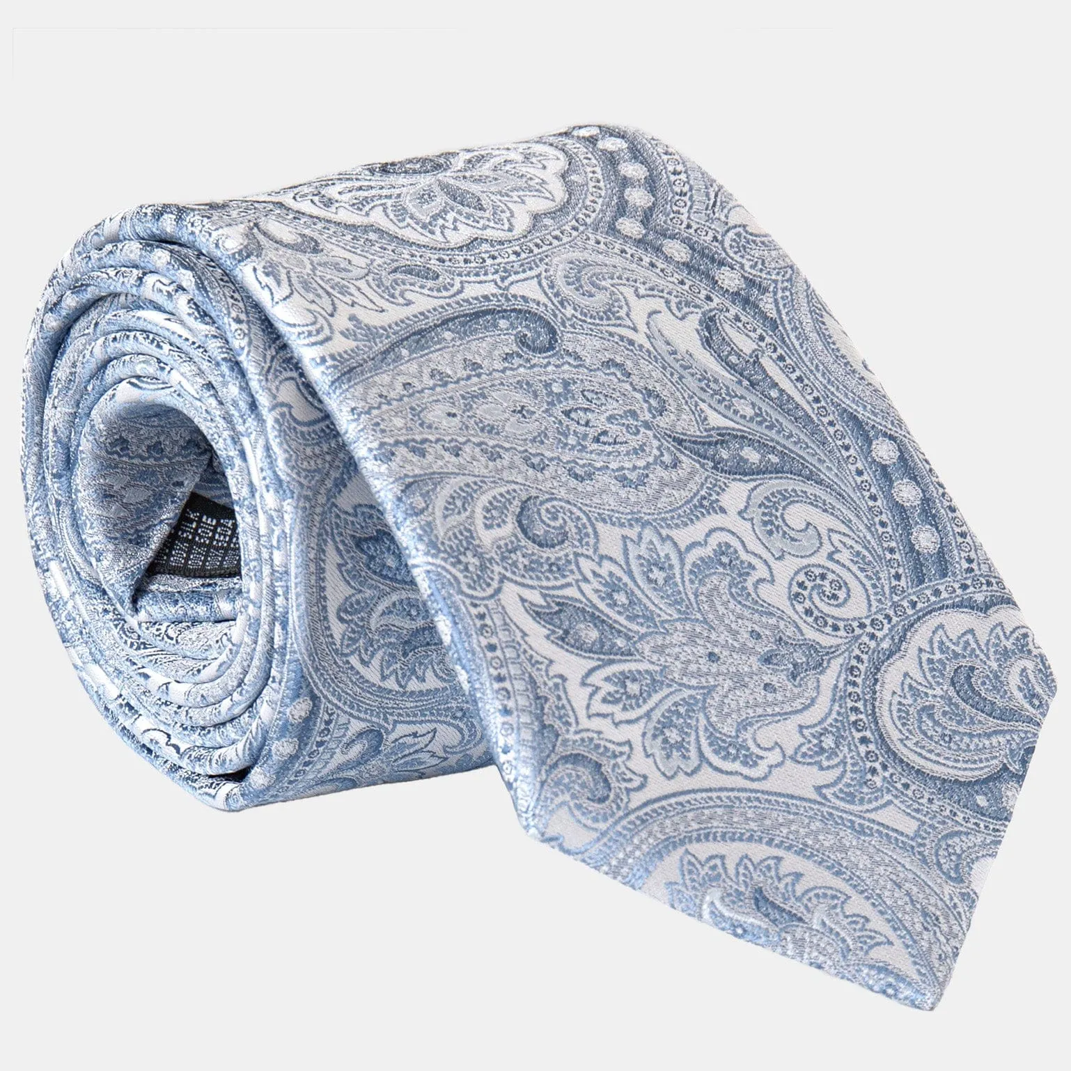 Montecarlo - Silk Jacquard Tie - Blue