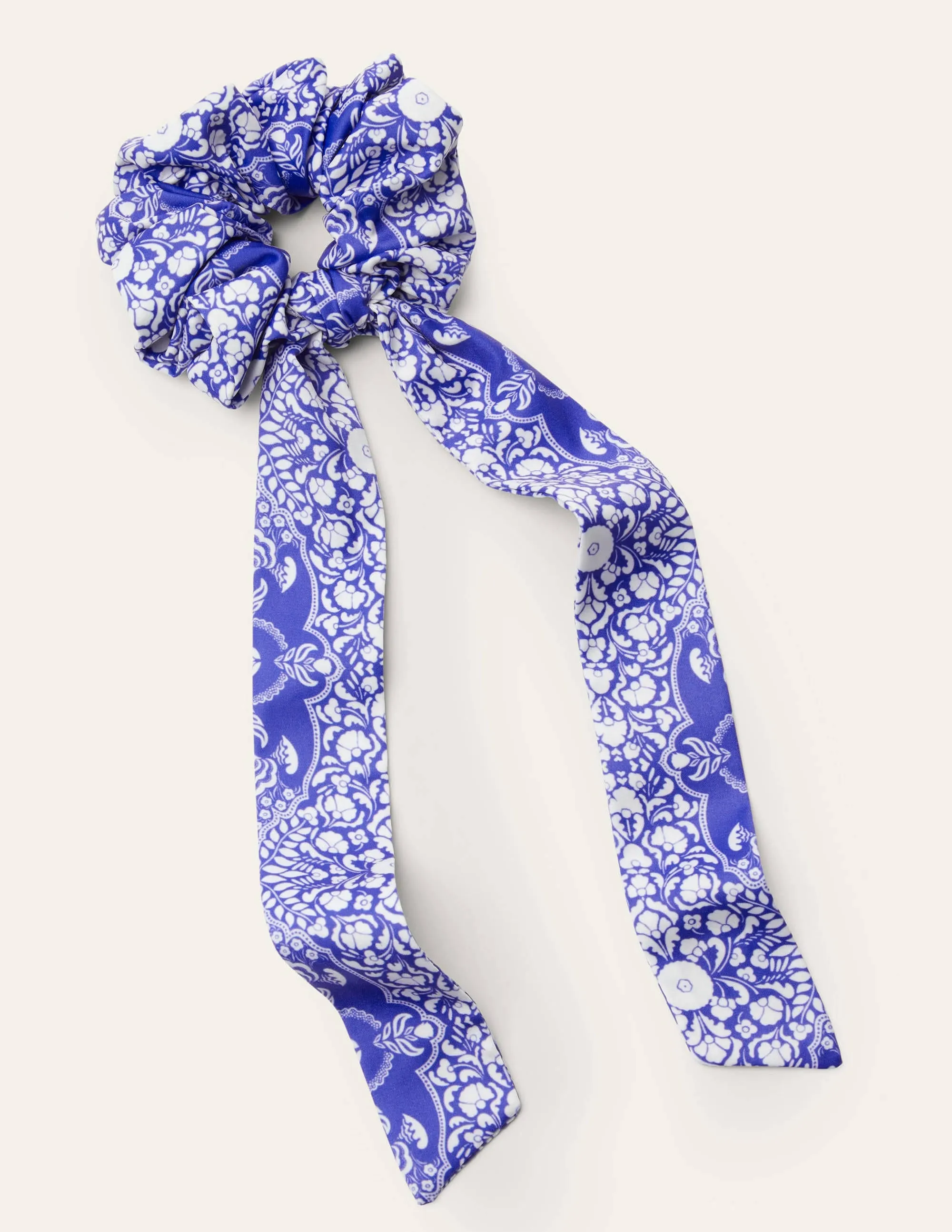 Scarf Hair Scrunchie-Bluebell, Passion Bloom