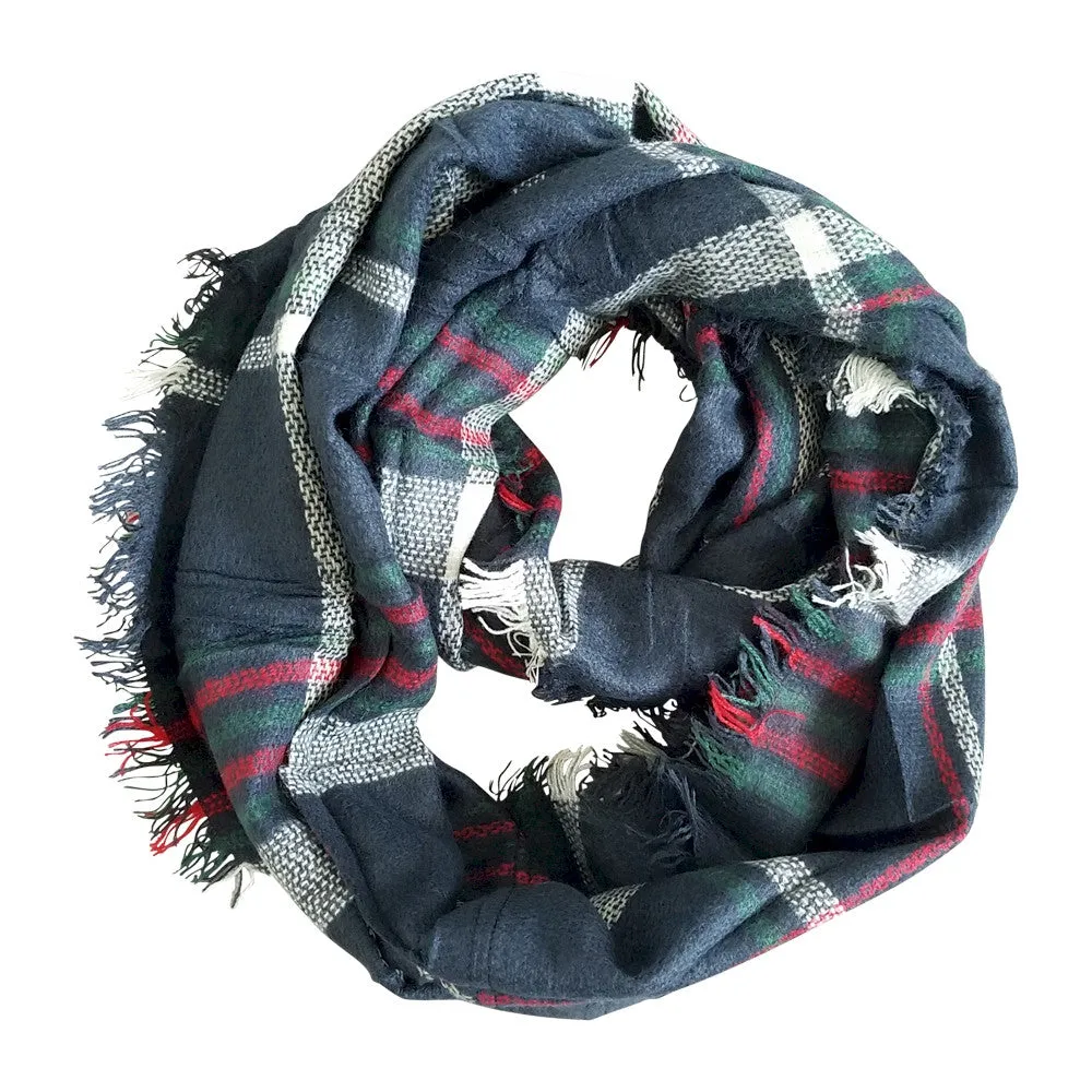 Scarf - Infinity - Plaid