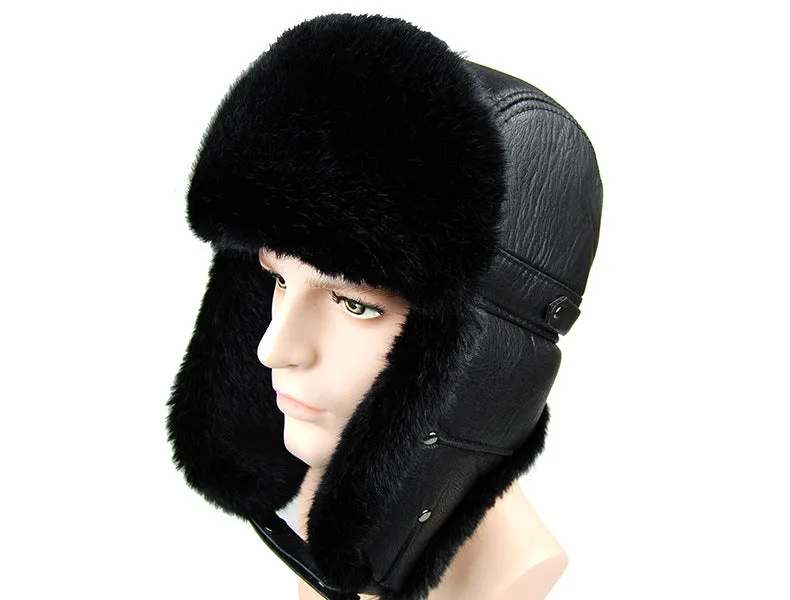 Thick Earmuffs Protector Lei Feng Cap