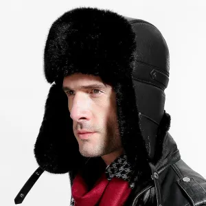 Thick Earmuffs Protector Lei Feng Cap