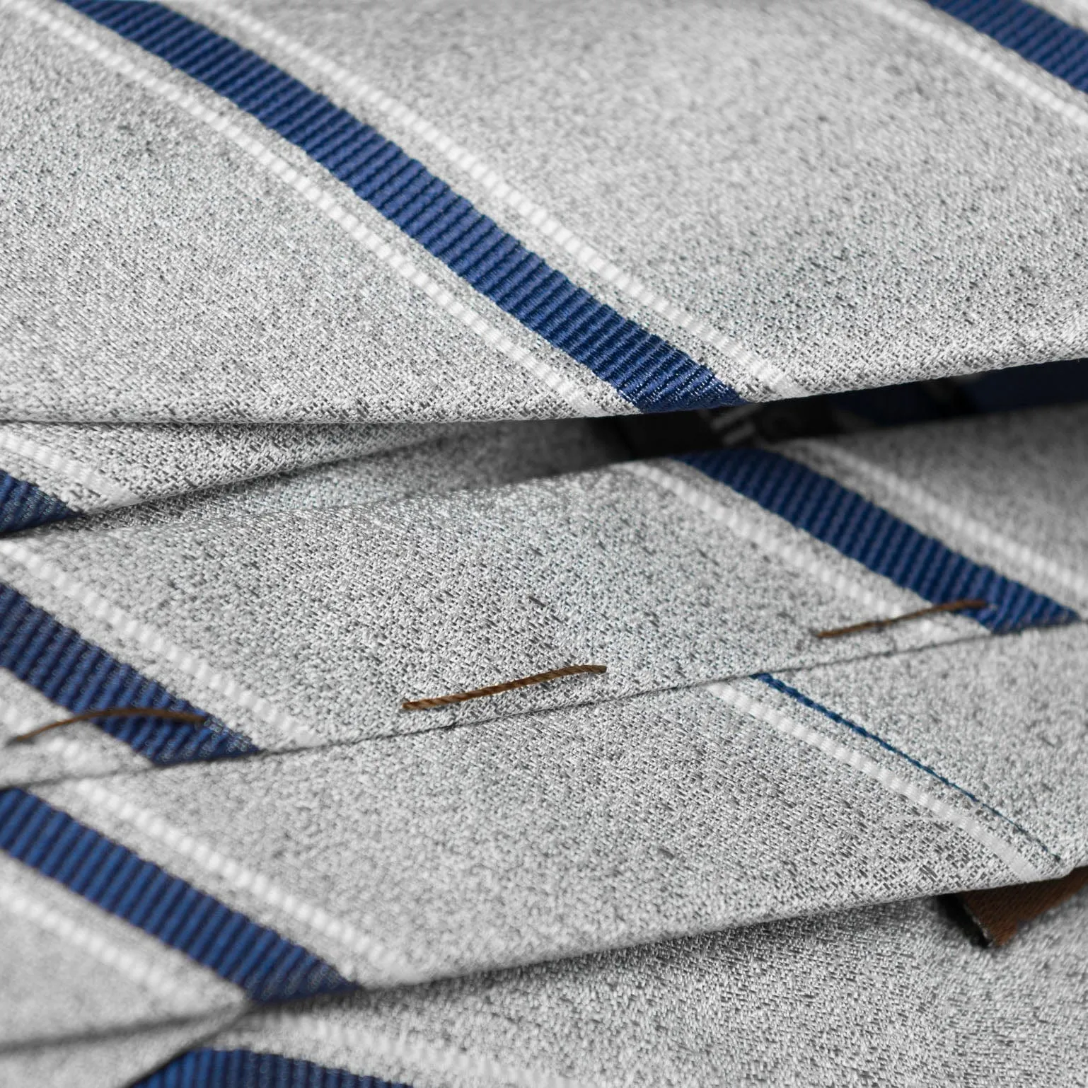 Vittorio - Silk Jacquard Tie - Silver Grey