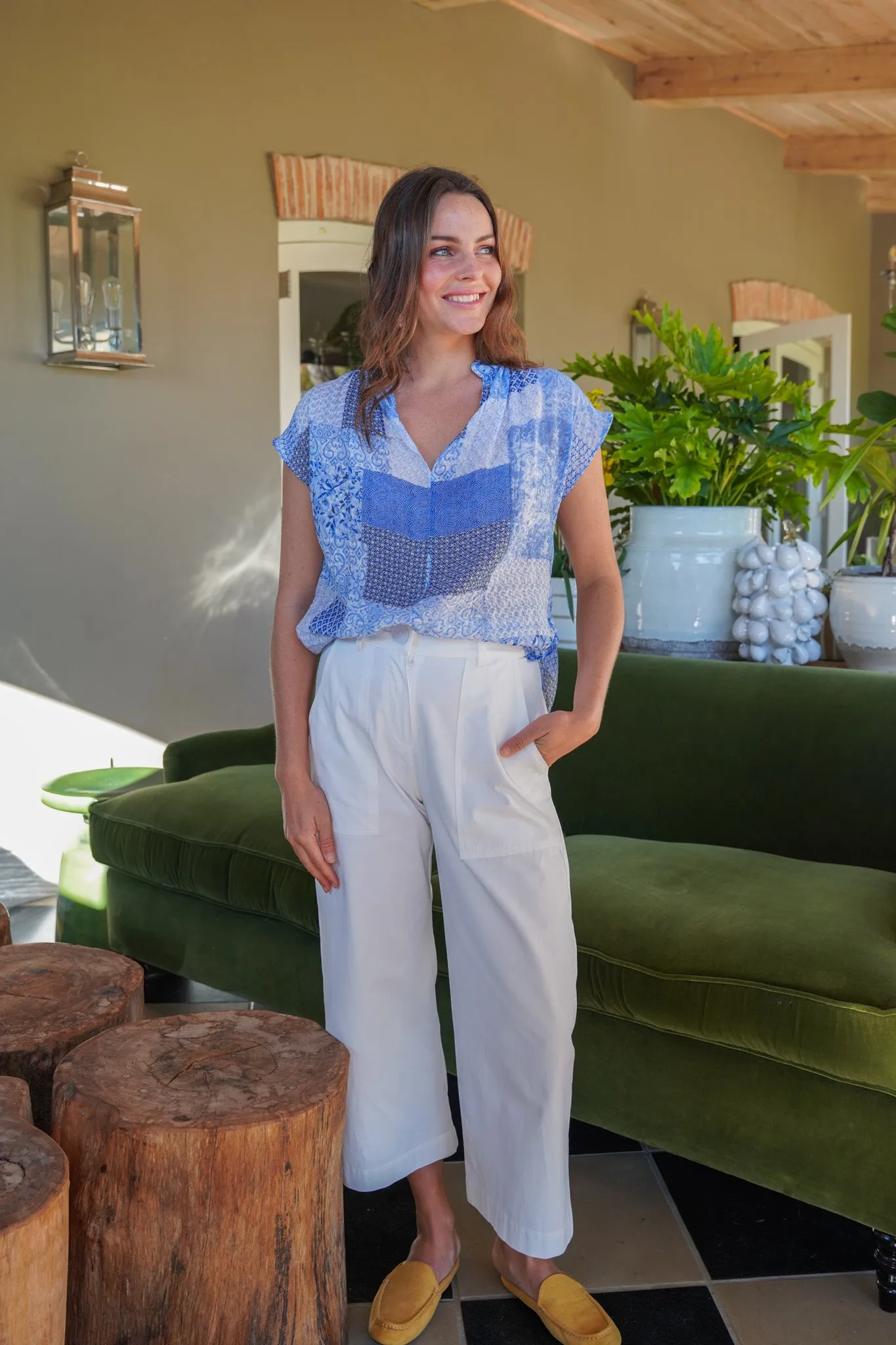 White Summer Pants