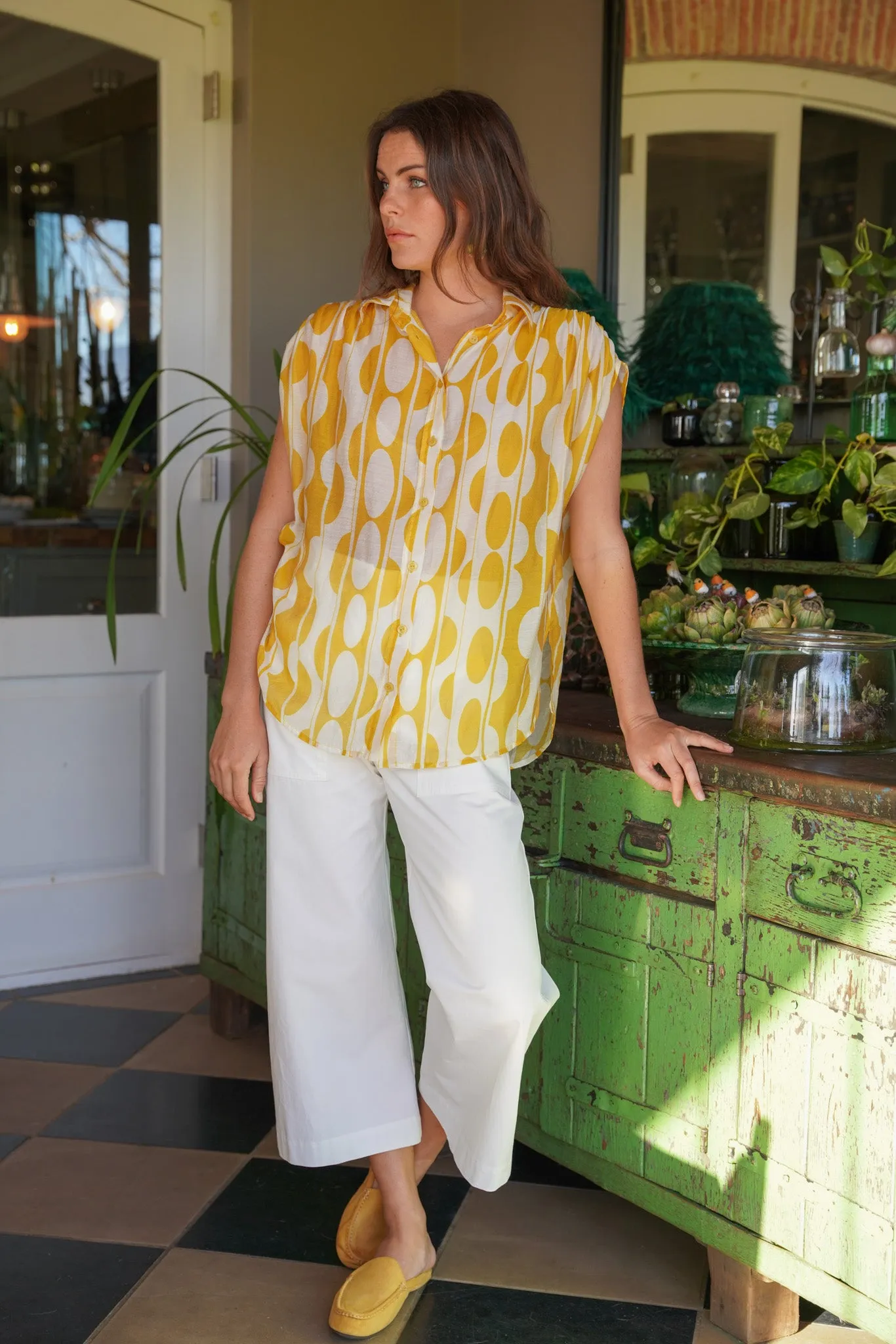 White Summer Pants